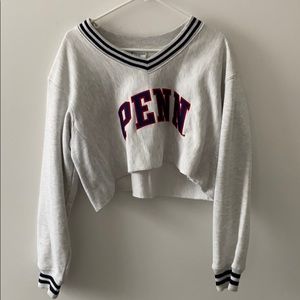cropped University of Penn Champion Top